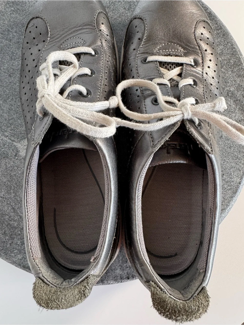 Dansko Leather Hillary Sneakers Tennis Shoes 39